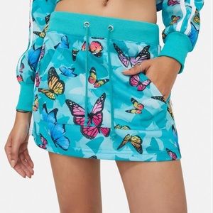 Butterfly mini skirt